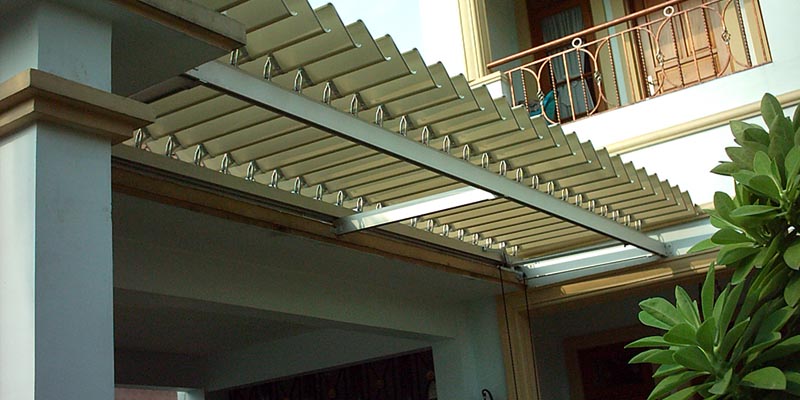 Atap Teras Atap Aluminium Modern Kanopi Aluminium 